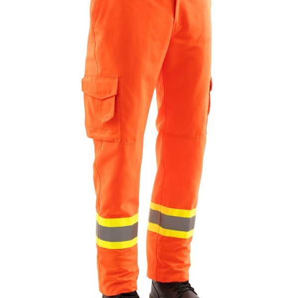 Forcefield Hi Vis Ripstop Cargo Safety Work Pant