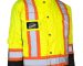 High-visibility spring safety jackets